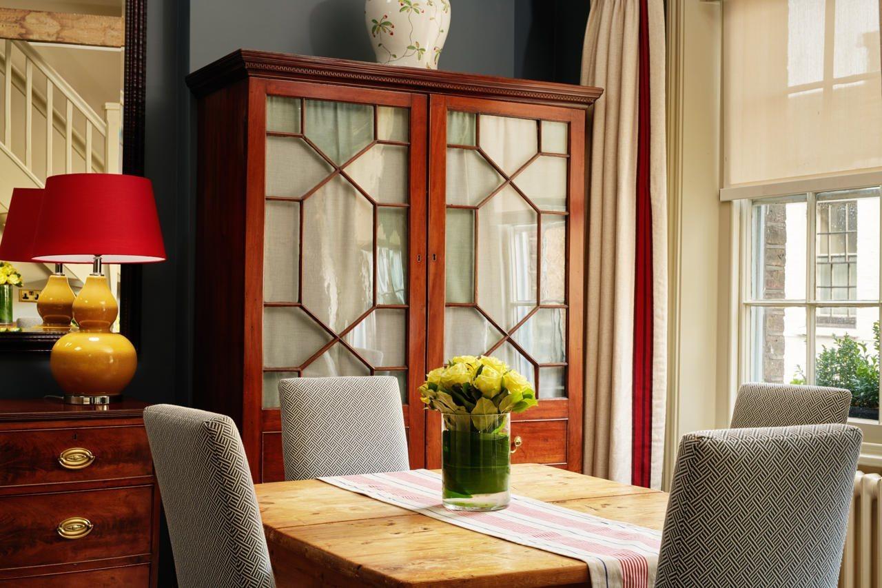 The Pelham London - Starhotels Collezione Esterno foto A dining room table with a table runner