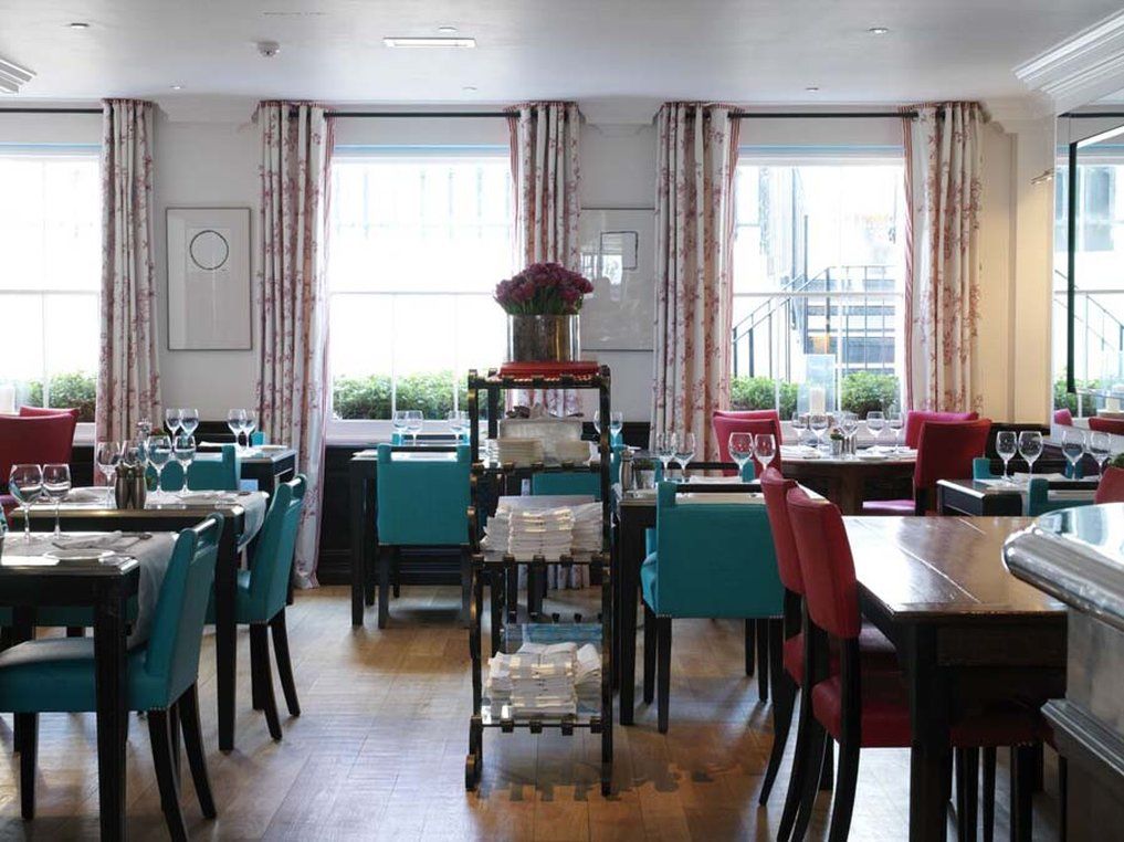 The Pelham London - Starhotels Collezione Esterno foto Interior of the restaurant