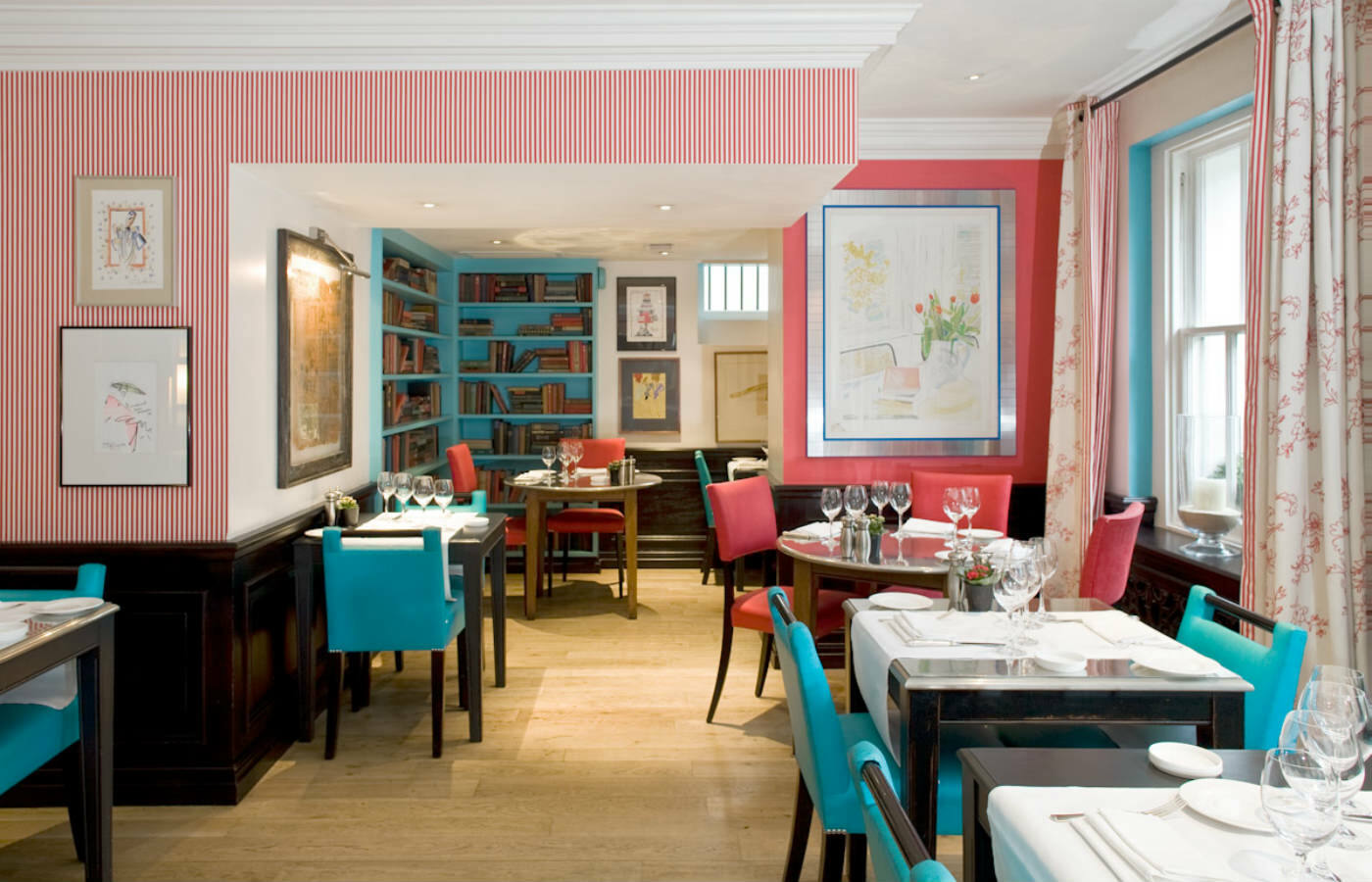 The Pelham London - Starhotels Collezione Esterno foto Interior of the restaurant
